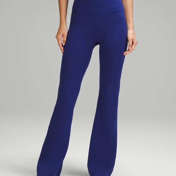 LULULEMON FLARE LEGGINGS Royal Blue - Picture 4 of 11